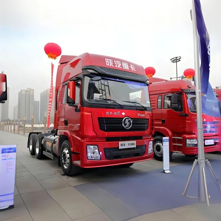 Shaanqi Delong X3000 Tsheb Laij Teb Trailer